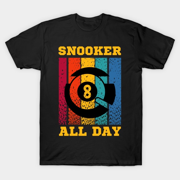 Snooker all day T-Shirt by GRADA